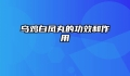 乌鸡白凤丸的功效和作用