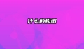 什么的松树