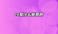 ls是什么意思啊
