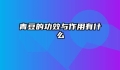青豆的功效与作用有什么