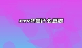 cvv2是什么意思