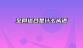 至同道合是什么成语