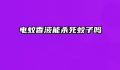电蚊香液能杀死蚊子吗