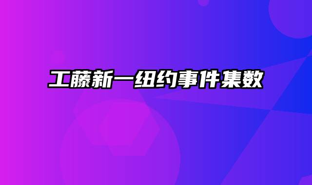 工藤新一纽约事件集数