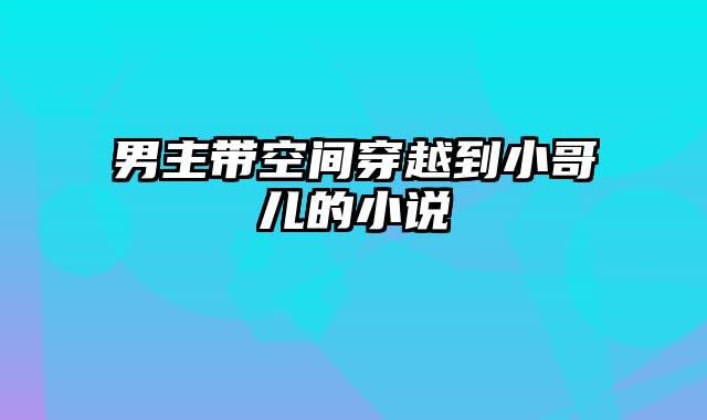男主带空间穿越到小哥儿的小说