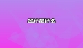 金汁是什么