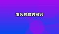 馒头的营养成分