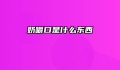 奶嚼口是什么东西