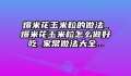 爆米花玉米粒的做法_爆米花玉米粒怎么做好吃_家常做法大全...