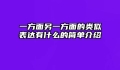 一方面另一方面的类似表达有什么的简单介绍