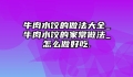 牛肉水饺的做法大全_牛肉水饺的家常做法_怎么做好吃.