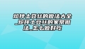 炝拌土豆丝的做法大全_炝拌土豆丝的家常做法_怎么做好吃