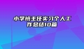 小学班主任实习个人工作总结10篇