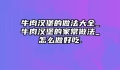 牛肉汉堡的做法大全_牛肉汉堡的家常做法_怎么做好吃.