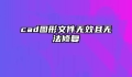 cad图形文件无效且无法修复