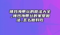 辣炒海带丝的做法大全_辣炒海带丝的家常做法_怎么做好吃