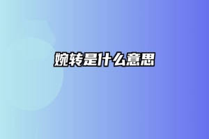 婉转是什么意思