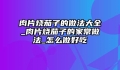 肉片烧茄子的做法大全_肉片烧茄子的家常做法_怎么做好吃